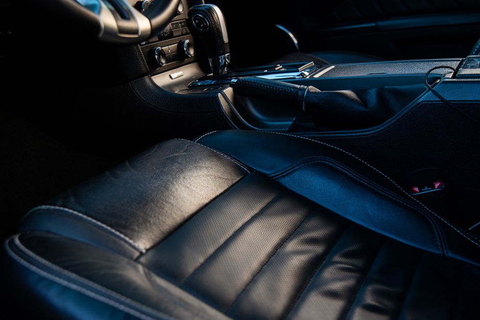 Premium leather auto upholstery